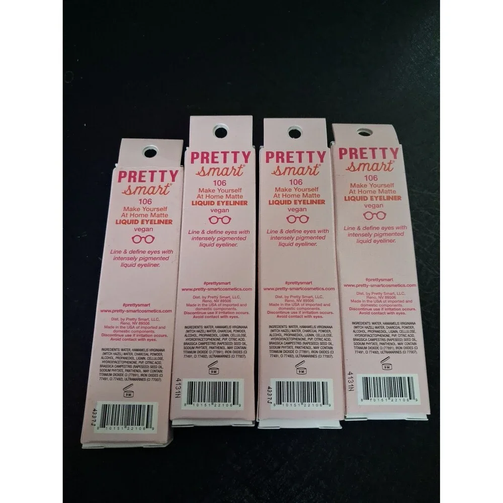 Pretty Smart Vegan Liquid Eyeliner Bundle Tres Marron